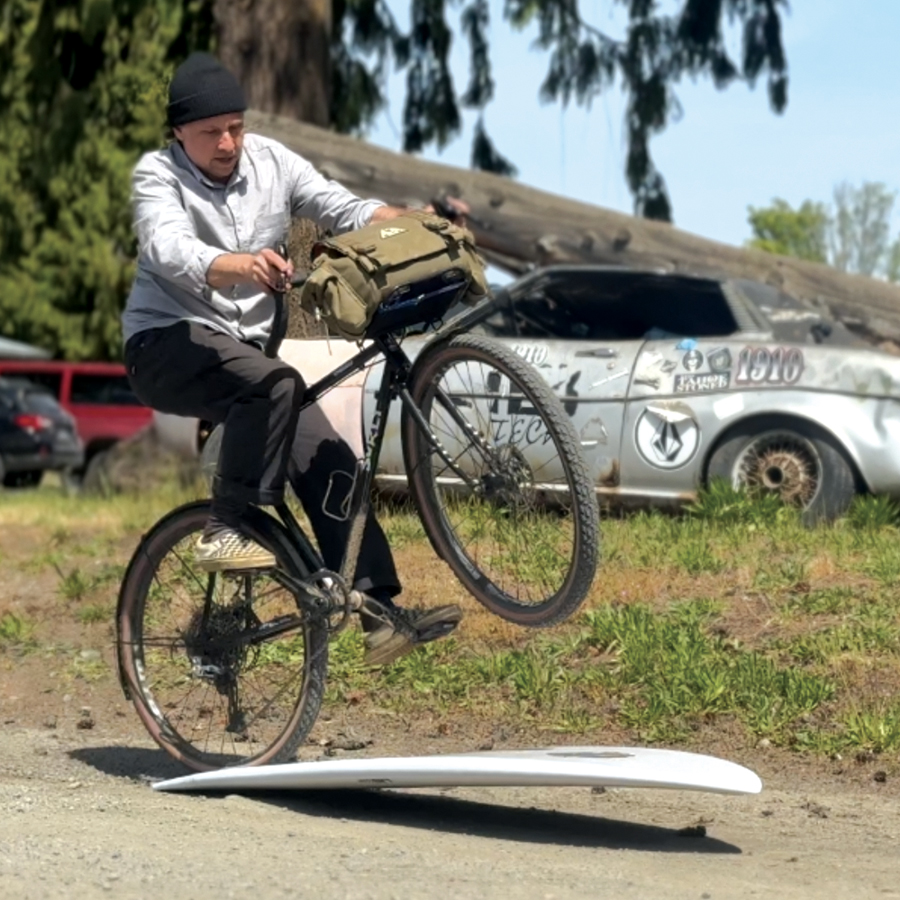 Technologically tougher Andy Audette roll testing