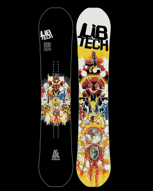 Mike Parillo snowboard graphics