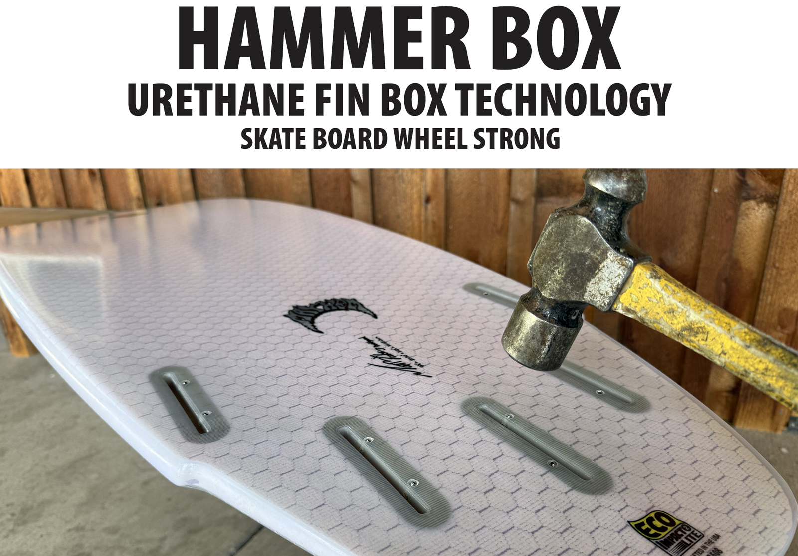 Lib Tech Surfboard Technology - Hammerbox Fin box