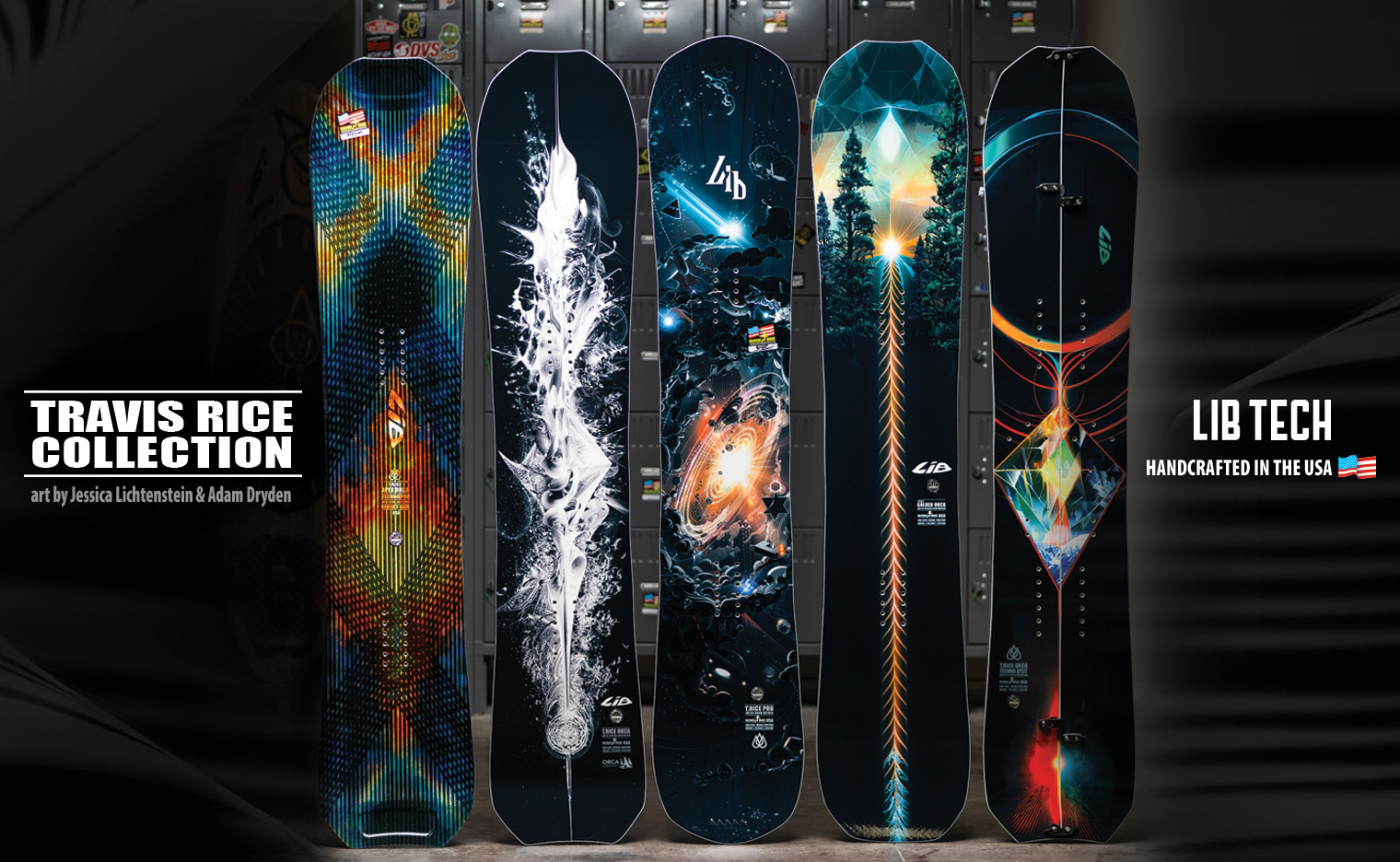 2025 Lib Tech Travis Rice Snowboard collection