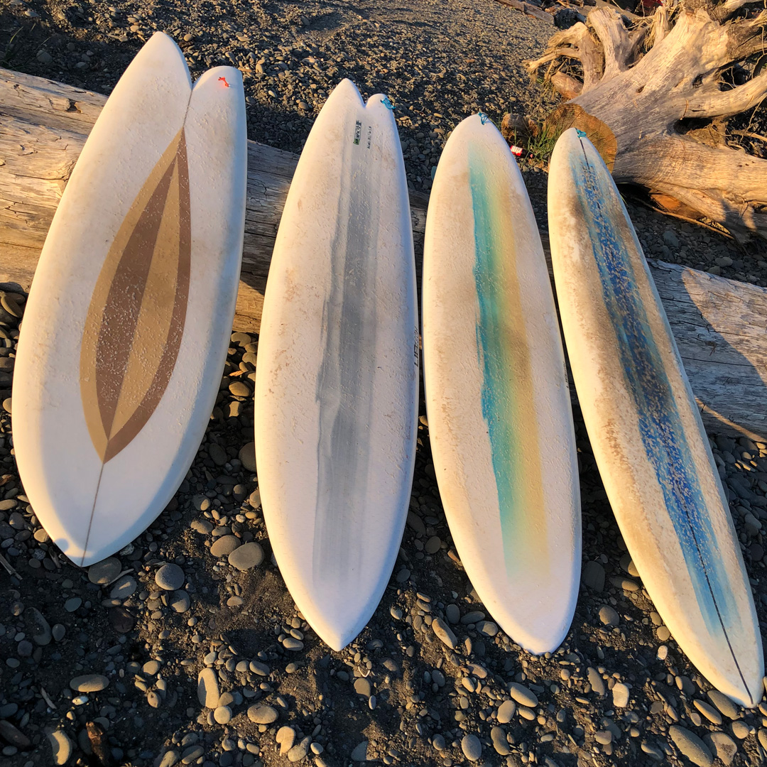 Handshaped and handcrafted.