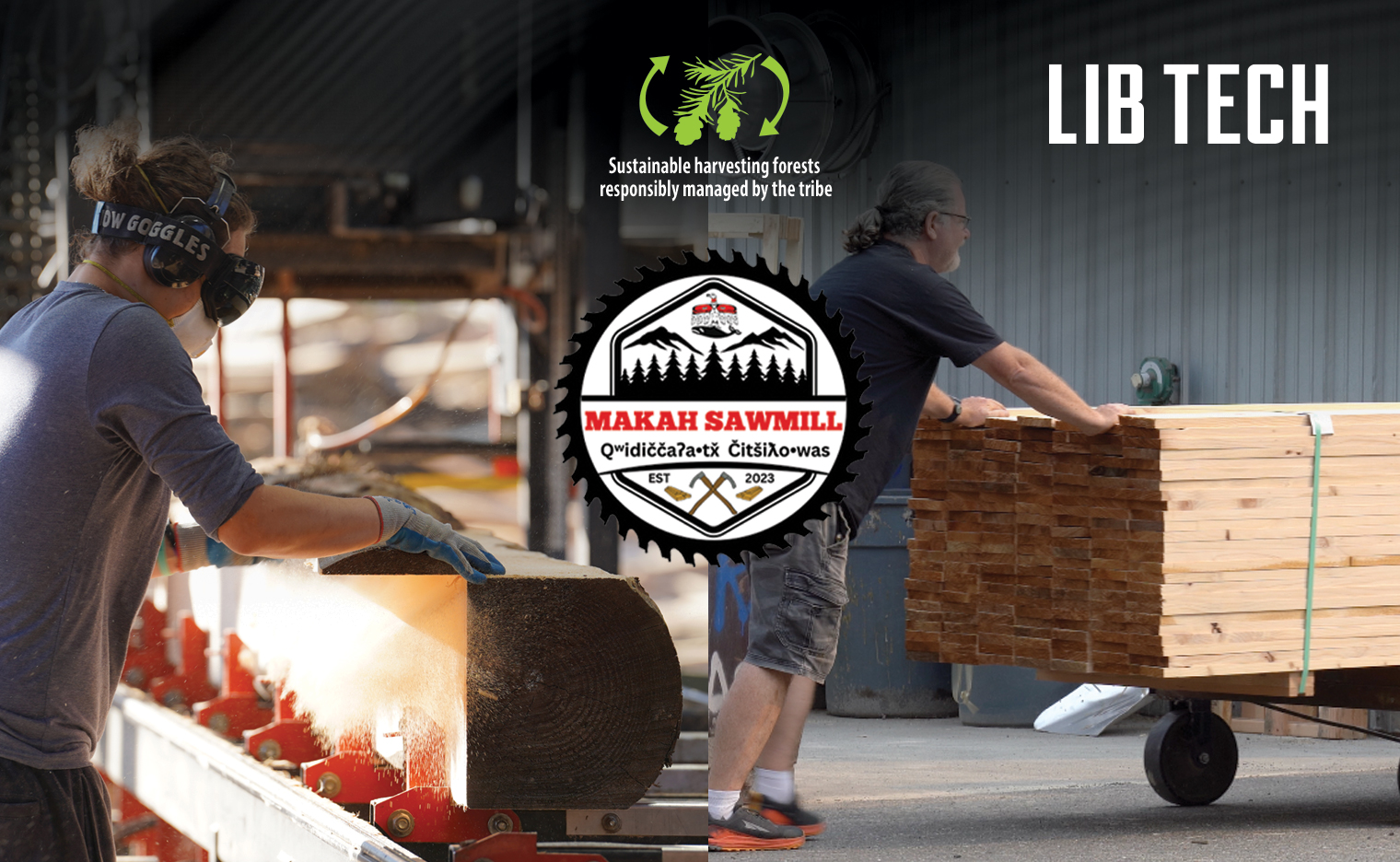 Lib Tech Snowboards - Hemlock from the Makaw Sawmill