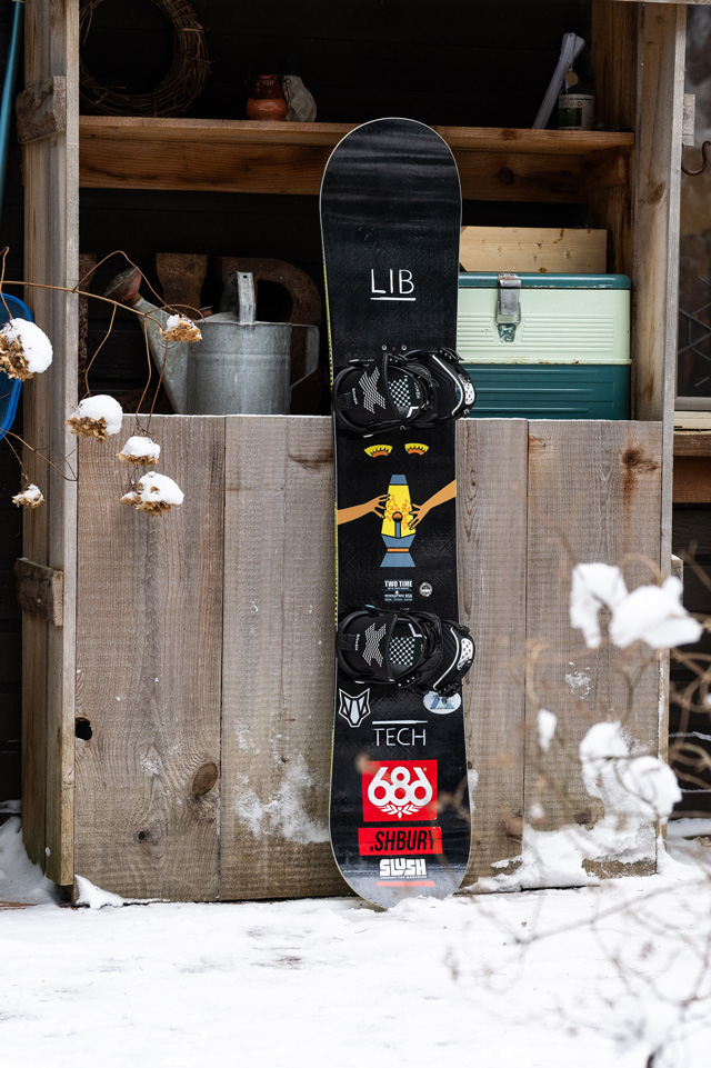 Lib Tech Two Time snowboard top